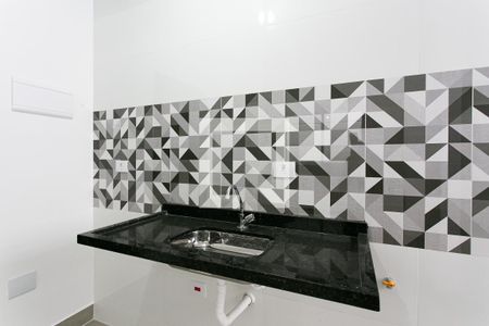 Sala/Cozinha de apartamento à venda com 1 quarto, 25m² em Vila Carrão, São Paulo