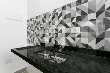 Sala/Cozinha de apartamento à venda com 1 quarto, 25m² em Vila Carrão, São Paulo