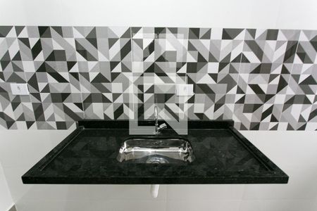 Sala/Cozinha de apartamento à venda com 1 quarto, 25m² em Vila Carrão, São Paulo