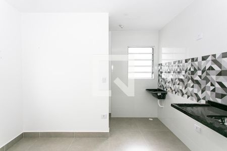 Sala/Cozinha de apartamento à venda com 1 quarto, 25m² em Vila Carrão, São Paulo