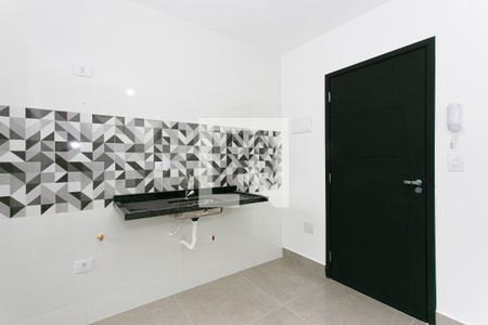 Sala/Cozinha de apartamento à venda com 1 quarto, 25m² em Vila Carrão, São Paulo