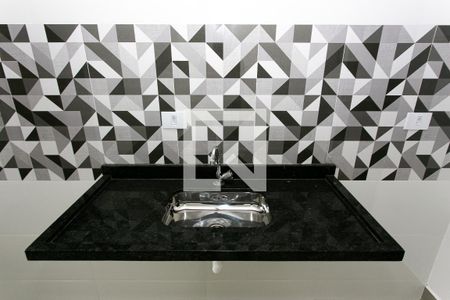 Sala/Cozinha de apartamento à venda com 1 quarto, 25m² em Vila Carrão, São Paulo