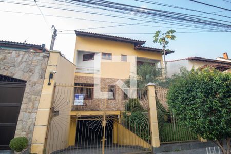 Fachada + Plaquinha  de casa à venda com 3 quartos, 391m² em Jardim Guapira, São Paulo