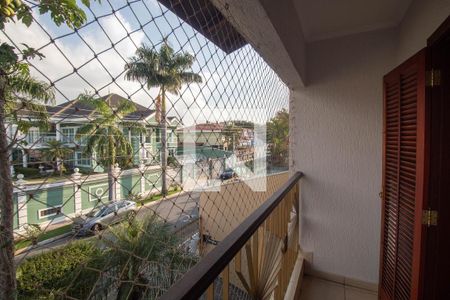 Varanda da Suíte 3 de casa à venda com 3 quartos, 391m² em Jardim Guapira, São Paulo