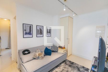 Sala/Cozinha de apartamento à venda com 2 quartos, 44m² em Campo Belo, São Paulo