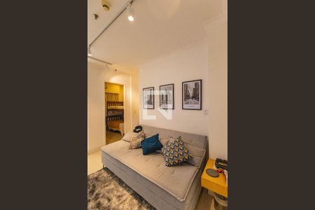Sala/Cozinha de apartamento à venda com 2 quartos, 44m² em Campo Belo, São Paulo