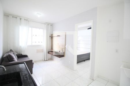 Sala/Cozinha de apartamento para alugar com 1 quarto, 24m² em Vila Nova das Belezas, São Paulo