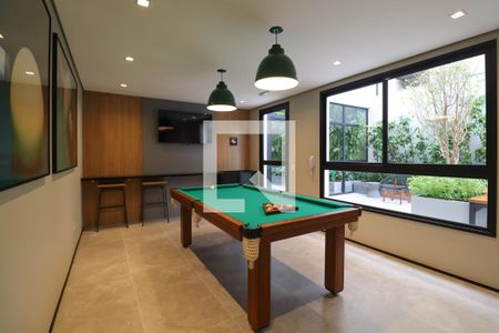 Área comum de kitnet/studio para alugar com 1 quarto, 28m² em Pinheiros, São Paulo