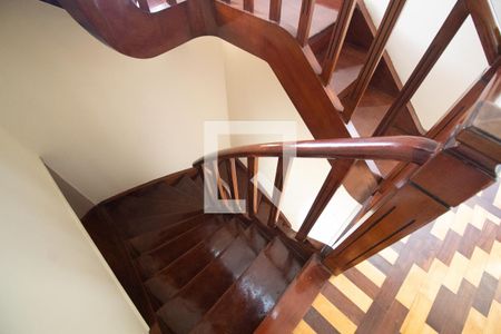 Sala de jantar - escadas de casa de condomínio para alugar com 4 quartos, 200m² em Botafogo, Rio de Janeiro