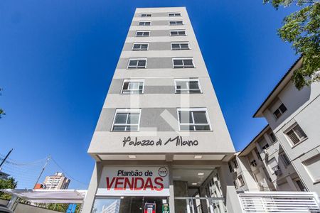 Fachada de apartamento à venda com 2 quartos, 65m² em Menino Deus, Porto Alegre