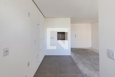 Cozinha e Área de Serviço de apartamento à venda com 2 quartos, 65m² em Menino Deus, Porto Alegre