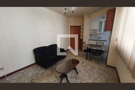 Sala de apartamento para alugar com 1 quarto, 63m² em Santa Efigênia, Belo Horizonte
