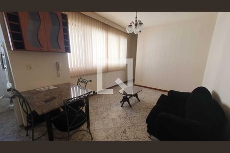 Sala de apartamento para alugar com 1 quarto, 63m² em Santa Efigênia, Belo Horizonte