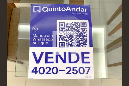 Placa de apartamento à venda com 3 quartos, 93m² em Dona Clara, Belo Horizonte