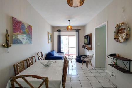Sala de apartamento para alugar com 2 quartos, 90m² em Aviação, Praia Grande