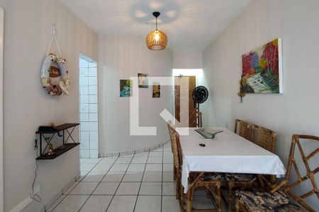 Sala de apartamento para alugar com 2 quartos, 90m² em Aviação, Praia Grande