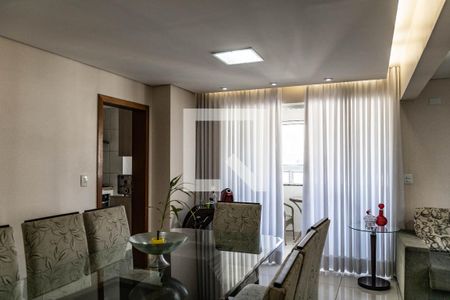 Sala de apartamento à venda com 3 quartos, 119m² em Buritis, Belo Horizonte