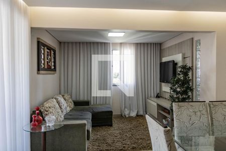 Sala de apartamento à venda com 3 quartos, 119m² em Buritis, Belo Horizonte