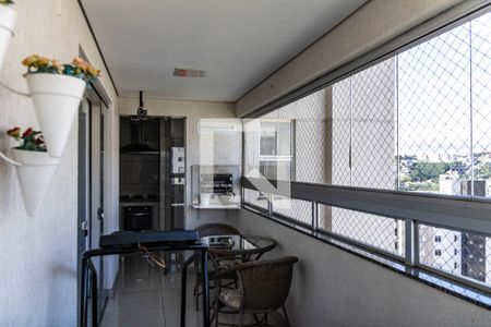 Sacada Gourmet de apartamento à venda com 3 quartos, 119m² em Buritis, Belo Horizonte