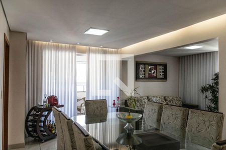 Sala de apartamento à venda com 3 quartos, 119m² em Buritis, Belo Horizonte