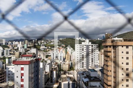 Vista da varanda de apartamento à venda com 3 quartos, 119m² em Buritis, Belo Horizonte