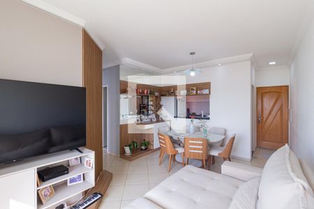 Sala de apartamento à venda com 3 quartos, 78m² em Piratininga, Osasco