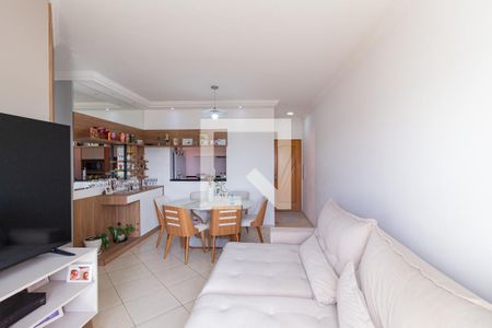 Sala de apartamento à venda com 3 quartos, 78m² em Piratininga, Osasco