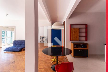 Sala de apartamento à venda com 1 quarto, 170m² em Vila Buarque, São Paulo
