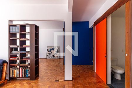 Sala de apartamento à venda com 1 quarto, 170m² em Vila Buarque, São Paulo