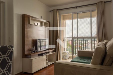 Sala de apartamento à venda com 1 quarto, 42m² em Jardim Olavo Bilac, São Bernardo do Campo