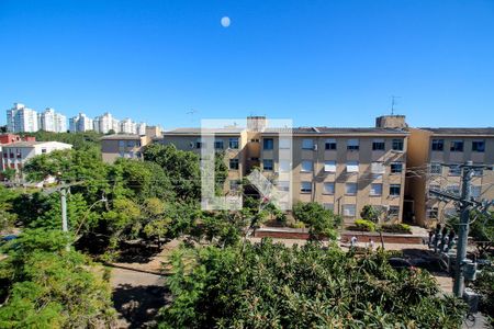 Vista da Sala de apartamento à venda com 2 quartos, 52m² em Vila Nova, Porto Alegre