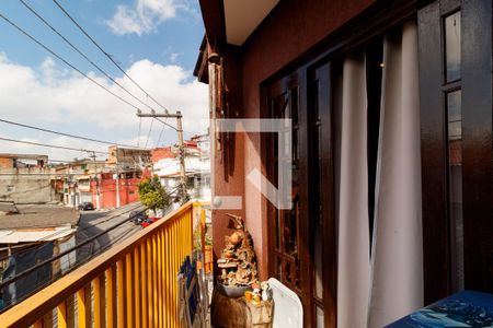 Varanda da Sala de casa para alugar com 3 quartos, 90m² em Vila Paulistana, São Paulo