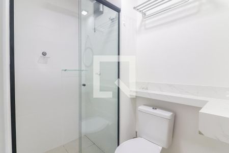 Banheiro de apartamento à venda com 1 quarto, 29m² em Vila Butantã, São Paulo