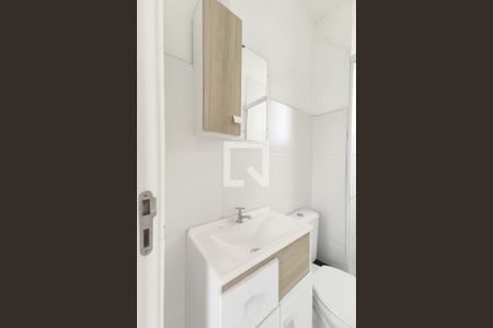 Banheiro de apartamento para alugar com 2 quartos, 58m² em Santos Dumont, São Leopoldo