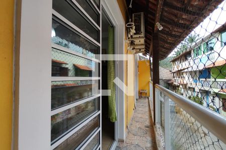 Varanda do Quarto 2 de casa de condomínio à venda com 4 quartos, 500m² em Taquara, Rio de Janeiro