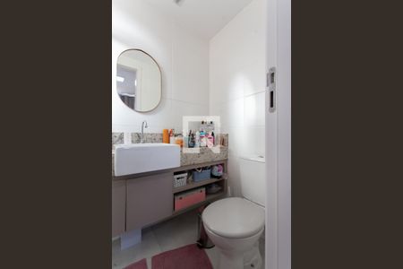 Banheiro da Suíte de apartamento à venda com 3 quartos, 97m² em Jardim Guanabara, Belo Horizonte