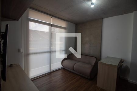 Sala de apartamento à venda com 1 quarto, 33m² em Santo Amaro, São Paulo