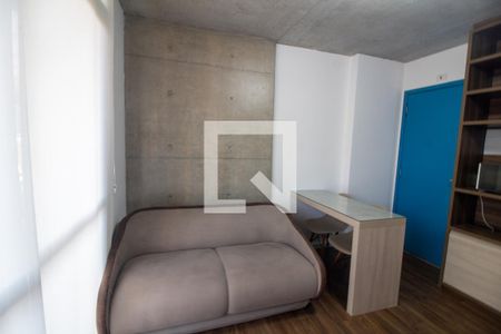 Sala de apartamento à venda com 1 quarto, 33m² em Santo Amaro, São Paulo