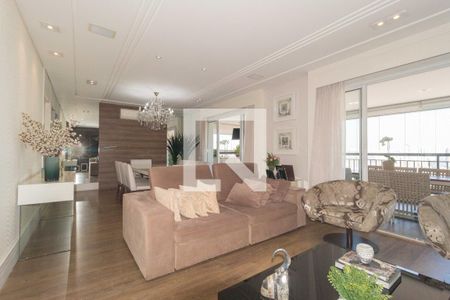 Sala de Estar de apartamento à venda com 4 quartos, 179m² em Belenzinho, São Paulo