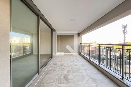 Varanda de apartamento à venda com 3 quartos, 125m² em Jardim Aurelia, São Paulo