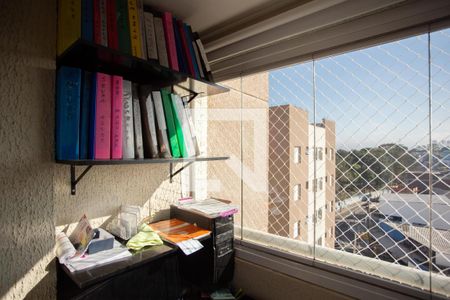 Varanda da Sala de apartamento à venda com 2 quartos, 52m² em Vila Celeste, São Paulo