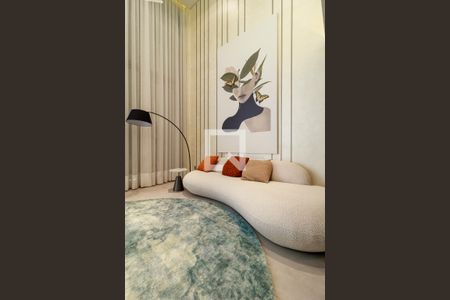 Hall Social de apartamento à venda com 1 quarto, 32m² em Campo Belo, São Paulo