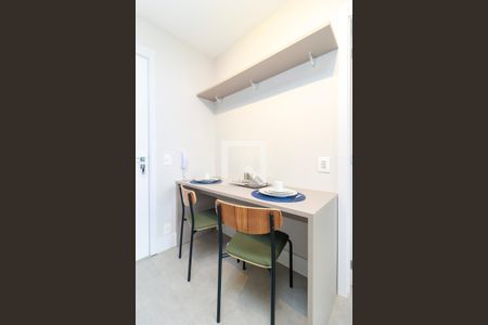 Cozinha de apartamento à venda com 1 quarto, 32m² em Campo Belo, São Paulo