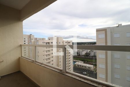 Sacada Sala/Cozinha de apartamento para alugar com 2 quartos, 48m² em Gávea, Uberlândia
