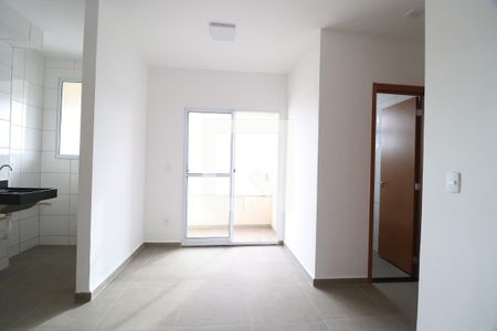 Sala/Cozinha de apartamento para alugar com 2 quartos, 48m² em Gávea, Uberlândia