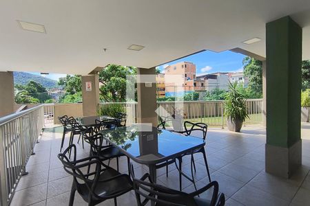 Área comum de apartamento à venda com 3 quartos, 87m² em Taquara, Rio de Janeiro