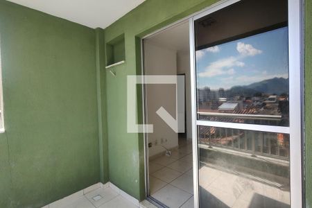 Varanda de apartamento à venda com 3 quartos, 87m² em Taquara, Rio de Janeiro