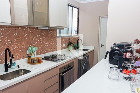 Cozinha e Área de Serviço de apartamento à venda com 2 quartos, 70m² em Vila Campo Grande, São Paulo