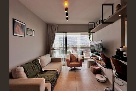 Sala de apartamento para alugar com 2 quartos, 72m² em Santo Amaro, São Paulo