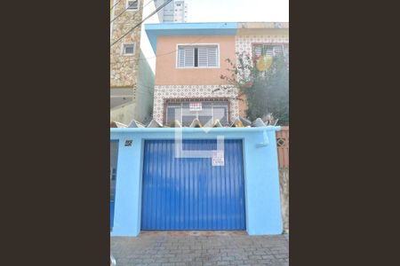 Fachada de casa à venda com 3 quartos, 253m² em Campestre, Santo André